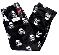 DARTH VADER STAR WARS Plush Black Fleece LOUNGE PAJAMA SLEEP PANTS Men  s XL