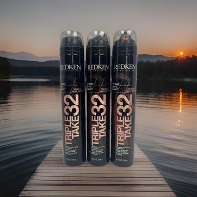 (PACK OF 3) Redken Triple Take 32 Extreme Hold Hairspray 9 oz