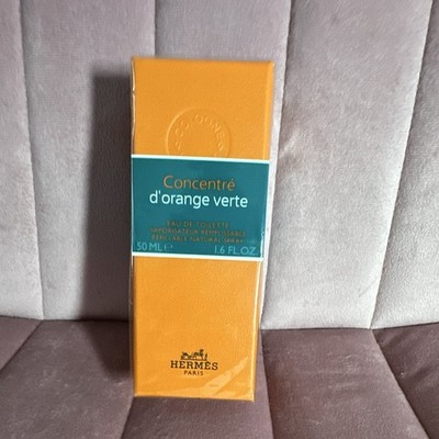 Hermes Concentre D'Orange Verte EDT Spray Refillable 1.6 oz for Men New & Sealed