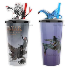 Avatar 3 : Plastic Cup with Topper Combo Set 32 oz - Movie Theatre Collectibles.