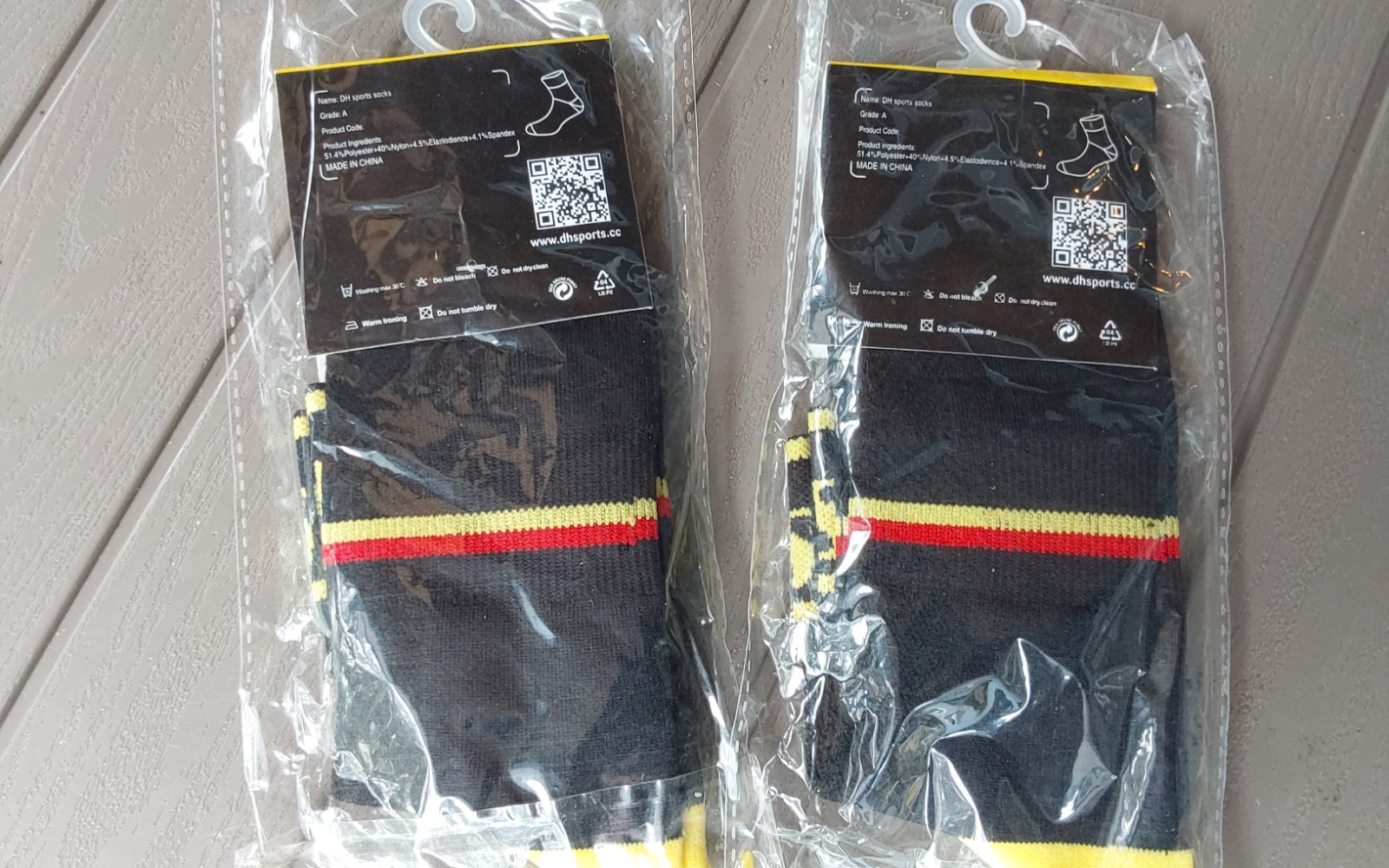 2 PAIRS !  Women Men's Cycling Socks DH Sports size S Ankle Foot bike MTB