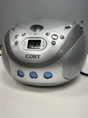 Coby portable stereo boombox model CX-CD241