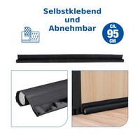 Zugluftstopper TüRdichtung TüRbodendichtung Isolierung 95Cm Selbstklebend
