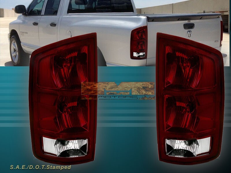 New Replacement Tail Light For Dodge RAM Passenger Side 2002 2003 2004 2005 2006 CH2801147 - View #10