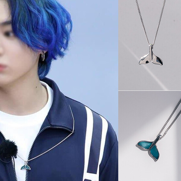 BTS Jungkook (JK) Blue Ocean Whale Tail Dolphin Tail