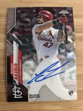 2020 Topps Chrome Rookie Auto Rangel Ravelo RC RA-RR Cardinals