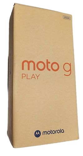 New In Box Motorola Moto G Play 2024 XT2413-2 64GB Blue  (CDMA + GSM Unlocked) - Afbeelding 1 van 10