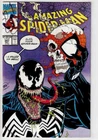 AMAZING SPIDER-MAN #347 (1991) ~VF- ICONIC ERIK LARSON VENOM COVER WITH TONGUE