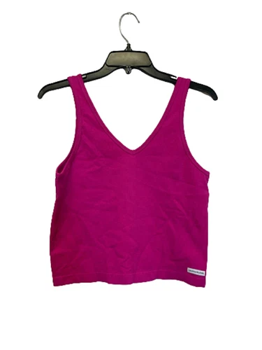 Calvin Klein Womens Seamless Ribbed Medium Impact Sports Bra Size X-Large