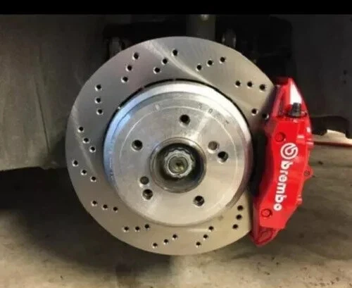 Pinza Pintura Alta Temperatura Recubrimiento Spray Lata Rojo Freno Brillo Tambor Rotor Personalizado 900F Foto 3 de 4