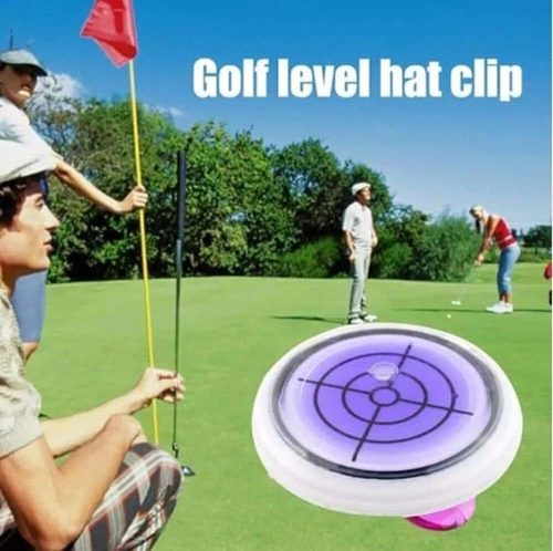Golf Ball Marker Round Cap Clip Mark with Level Function, Golf Ball Marker New - Bild 3 von 14