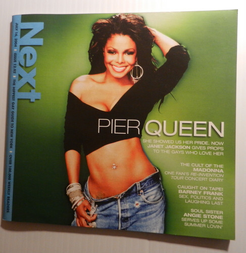 NEXT Magazine Vol. 12 Issue # 2 July  2004 JANET JACKSON Pier DANCE Gay PRIDE