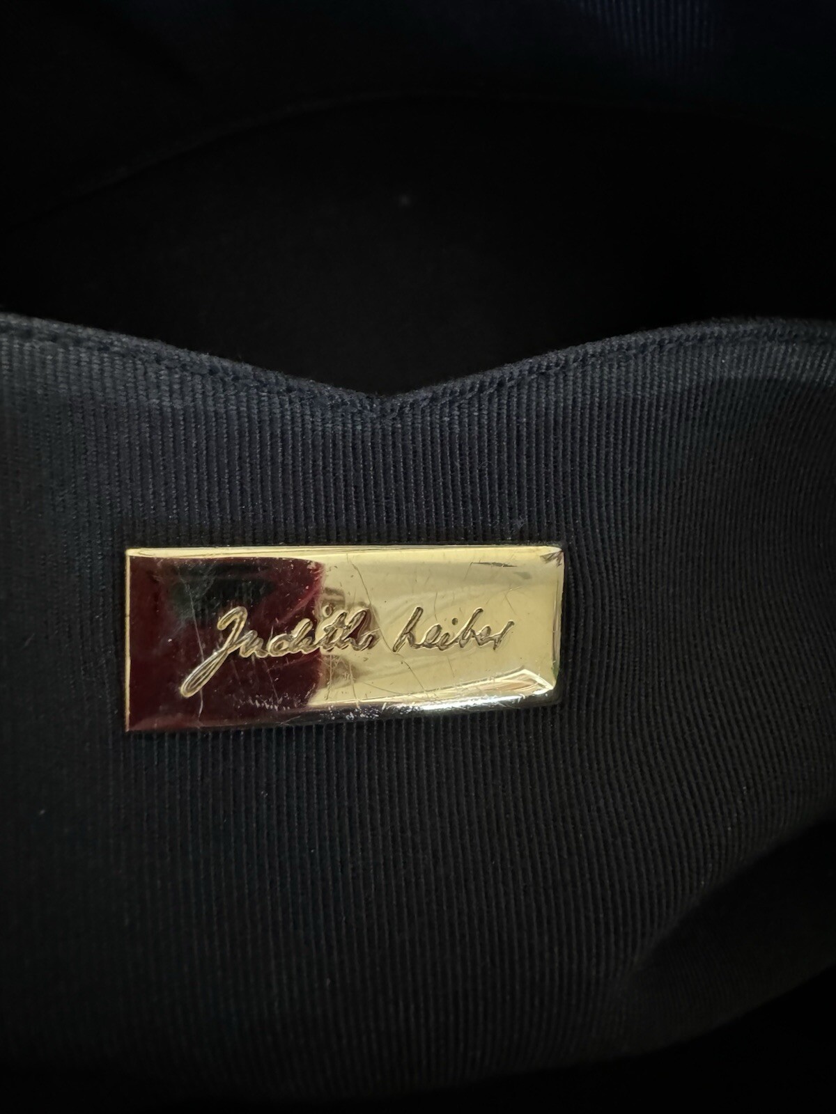 Vintage Judith Leiber Black Python Snakeskin Hand… - image 8