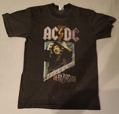 AC/DC - World Tour 1990-91 T-Shirt - Motiv: The Razors Edge (Original)