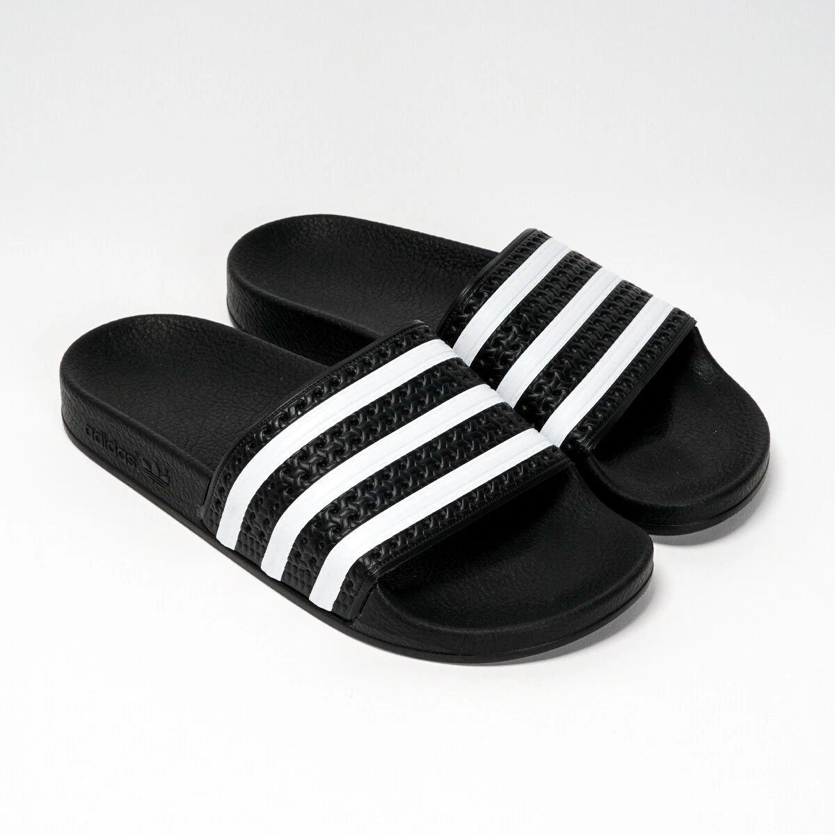 Adidas Originals ADILETTE Slides Black/White f |