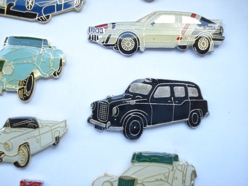 AUTOMOBIL SPORTWAGEN RACING VINTAGE 55 EMAILLE PIN ABZEICHEN NEU JOB SET AUTO BÜNDEL - Bild 5 von 12