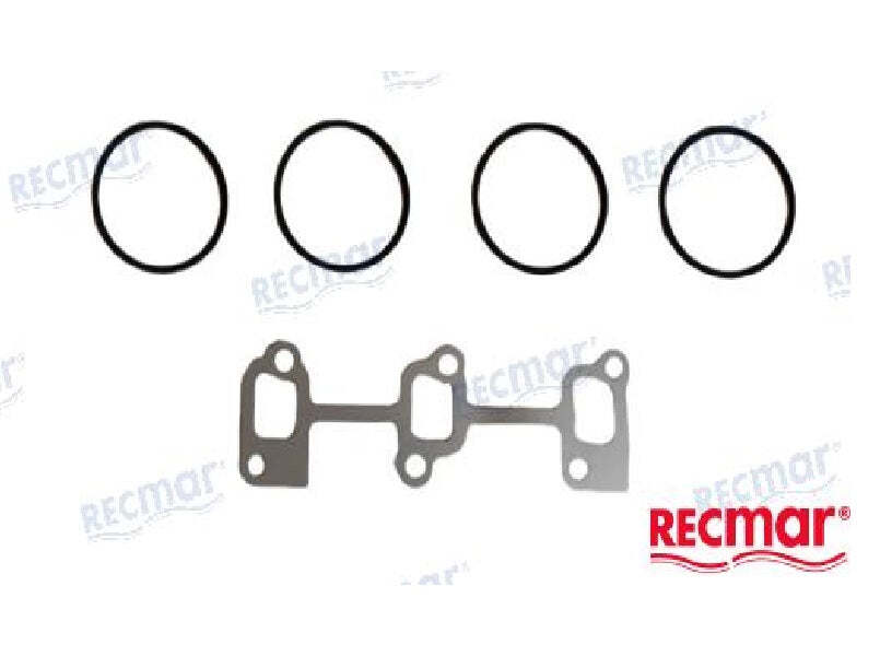 Seal kit for Yanmar 3YM radiator cooler replaces 128990-44100