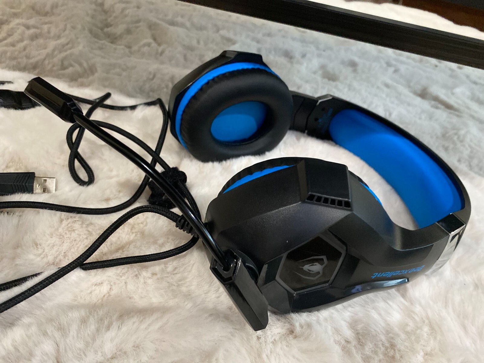 Gaming Headset Tatybo for PS4 PS5 Xbox One Switch PC with Noise Canceling Mic-image