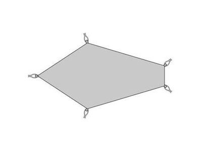 Snow Peak Snow Peak [Novelty included] Lago 1 Ground Sheet SSD-630-1