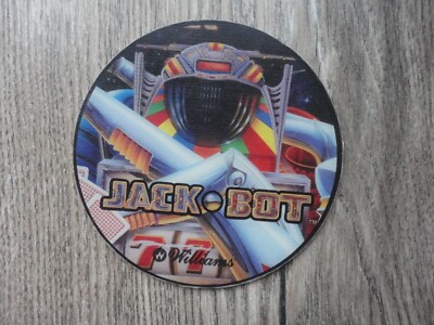 Jackbot Pinball Machine Promo Plastic Speaker Cutout Mint | eBay