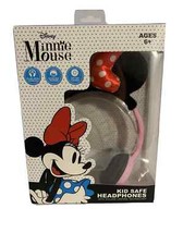 Disney  Minnie Mouse Kid Safe Headphones w/ volume Limiting New