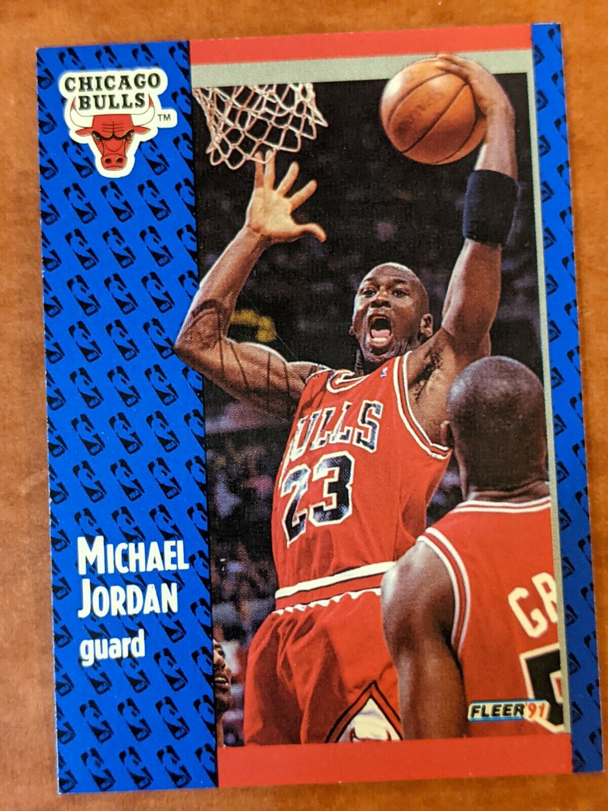 1991 Fleer Chicago Bulls Michael Jordan 