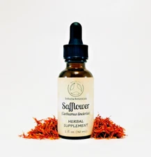 SAFFLOWER Herbal Supplement / Liquid Extract Tincture / Carthamus tinctorius