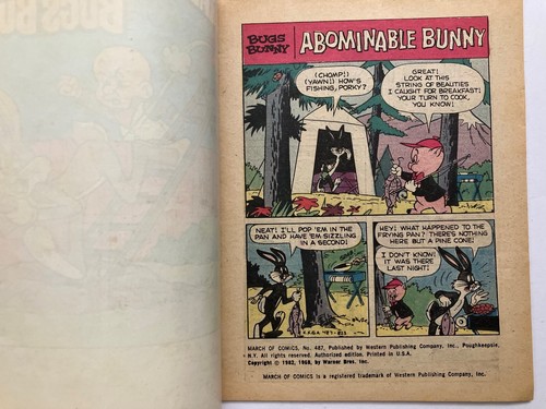 “March of Comics” #487 Bugs Bunny, 1982 - Picture 2 of 6