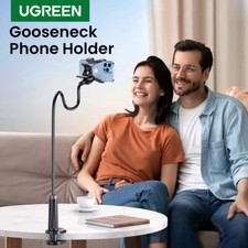 UGREEN Gooseneck Phone Holder Stand Aluminum Lazy Arm For iPhone Samsung Tablet