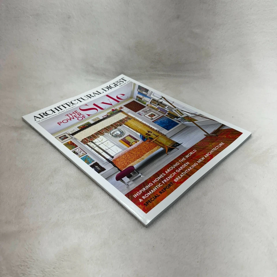 Architectural Digest Magazine February 2016 The Power Of Style Breathtaking Arch - Image 3 of 4