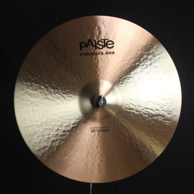 Paiste 20'' Formula 602 Modern Essentials Crash - 1985g (video demo)