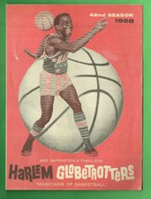 #D448. 1968  HARLEM GLOBETROTTERS   BASKETBALL  BOOKLET