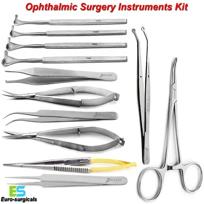 Ophthalmische chirurgische Instrumente Katarakt Auge Mikrochirurgie Augenlid Retraktoren Set