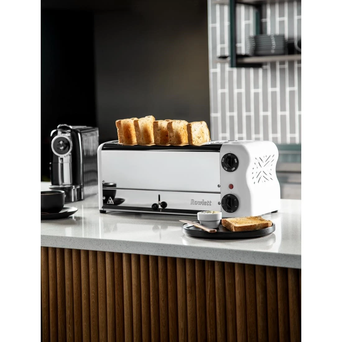 Commercial grade toaster top