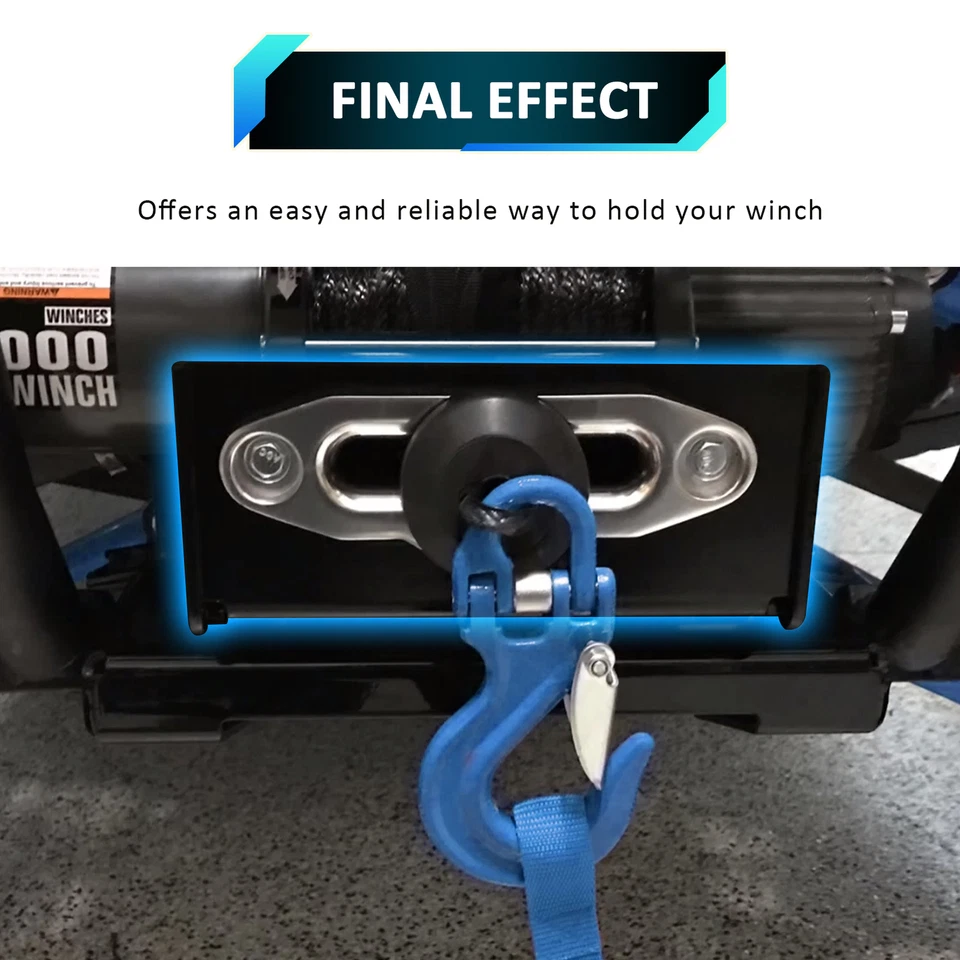 Soporte de montaje de cabrestante de acero WSAYS UTV para Kawasaki Teryx/4 750 800 2012-2025 Foto 4 de 4