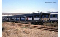 Arnold 2Er Set Autotransportwagen Dd Dev 66, GrüN,Casquette Logo, Sncf,Ep.V 4347