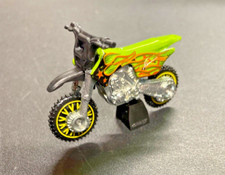 Hot Wheels HW450F #081 HW '15 Fuoristrada - Moto Verde Chiaro Sciolto VHTF!