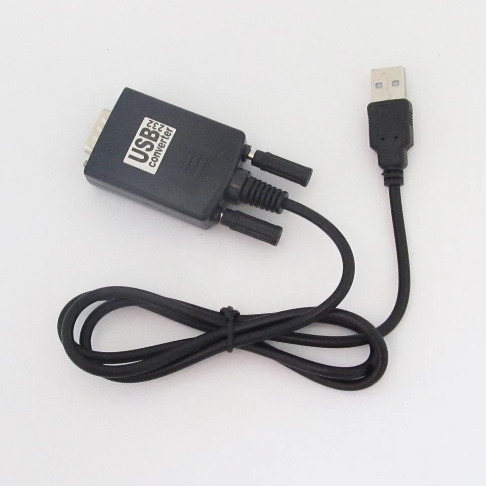 1pc 90cm/3ft Serial RS232 RS-232 Male to USB 2.0 PL2303 Cable Adapter Converter - Image 2 of 4