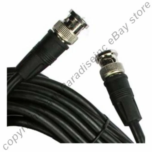 PARTS PARADISE Lot5x/pcs 100ft/feet/foot 3g HD-SDI RG59 Video Cable D BNC Male~M Cord/Wire