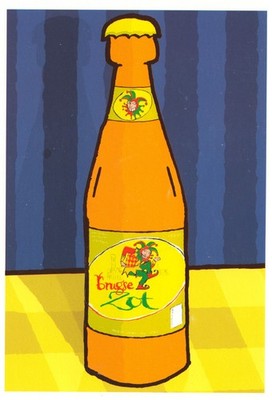 Brugse Zot Beer Bottle Bruges West Flanders Belgium