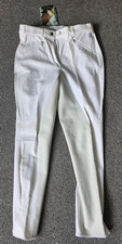 Isabell Werth Reithose Tokio Vollbesatz Damen weiß Turnier Gr. 40 NEU