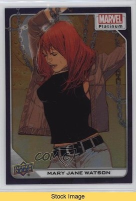 2023 Upper Deck Marvel Platinum Purple Rainbow Mary Jane Parker Watson READ 5x5