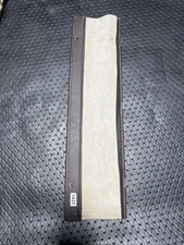 Mercedes R129 SL Seat Trim Lower Rear Flap Cover  Left or Right Brown Brazil Oem