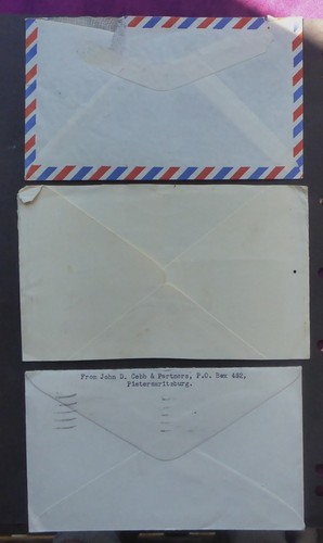 SOUTH AFRICA 3 COVERS 1930'S-50'S TO CANADA FREE SHIPPING - Picture 2 of 2