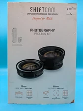 Shiftcam Photography 18mm/60mm Pro Lens Kit with Universal Mount