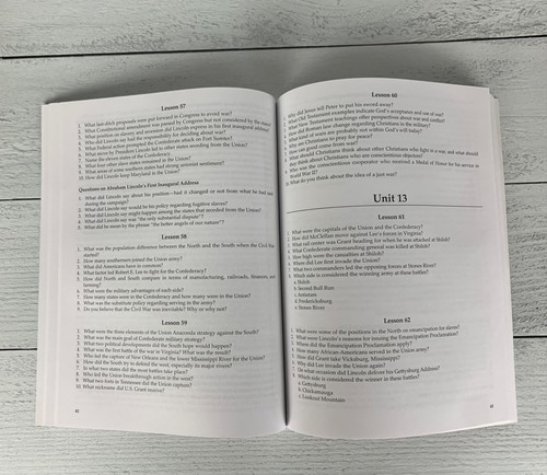 Notgrass Exploring America Student Review Book 2019 Excellent With No Writing - Picture 9 of 13