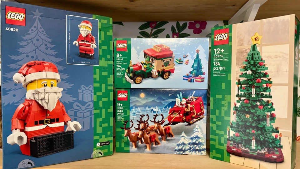 LEGO Christmas Holiday Bundle: 40820 40746 40499 40573 | Nuevo en caja | Regalo gratis 42197  Foto 2 de 4