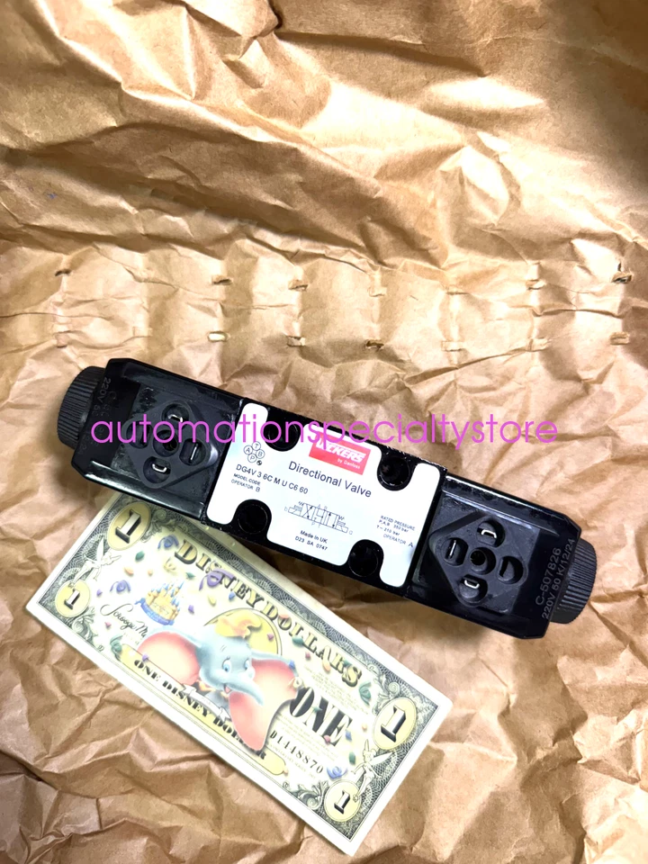 DG4V36CMUC660 NEW V1CKERS VALVE DG4V-3-6C-M-U-C6-60 MADE IN UK Via DHL / Fedex - Image 3 of 4