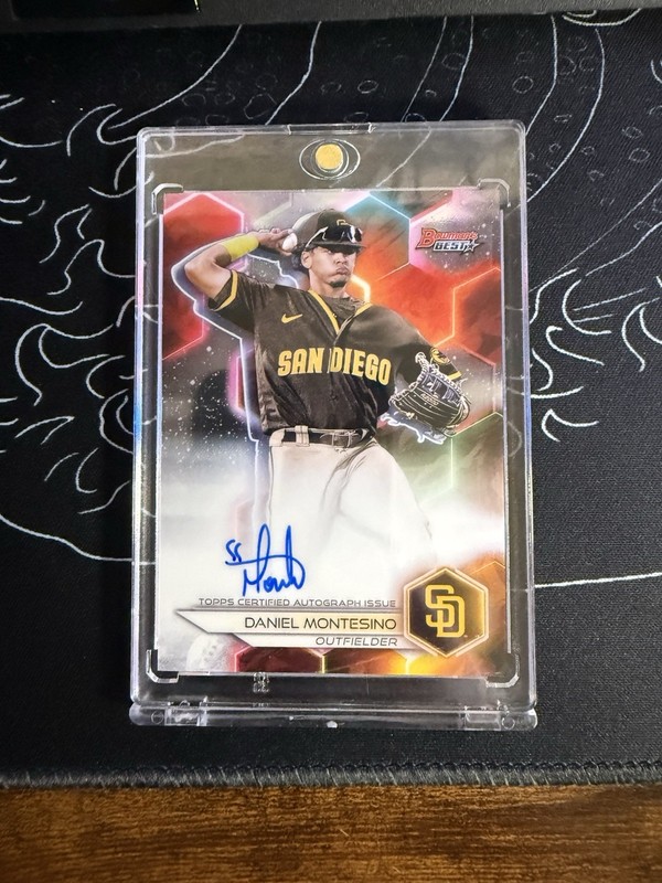 2023 Bowman's Best - Best of 2023 Autographs Daniel Montesino #B23-DM (AU, RC)