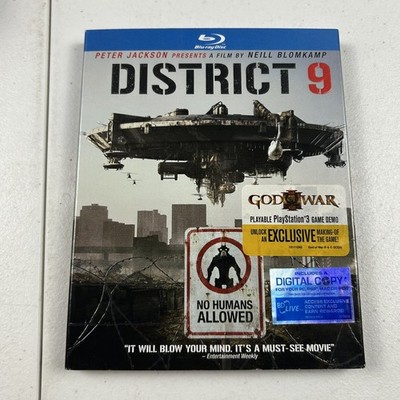 District 9 Blu-ray 2009 Peter Jackson Neill Blomkamp Sci-Fi Thriller